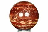 Polished Snakeskin Jasper Sphere - Western Australia #311573-1